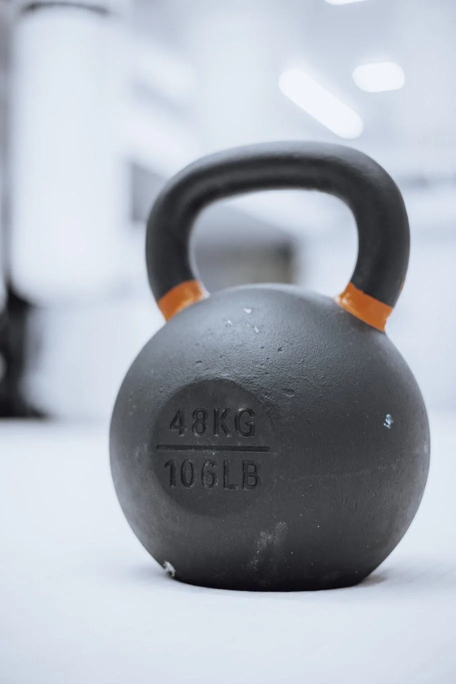 Kettlebell fitness workout at Knots and Collar Defence Colony