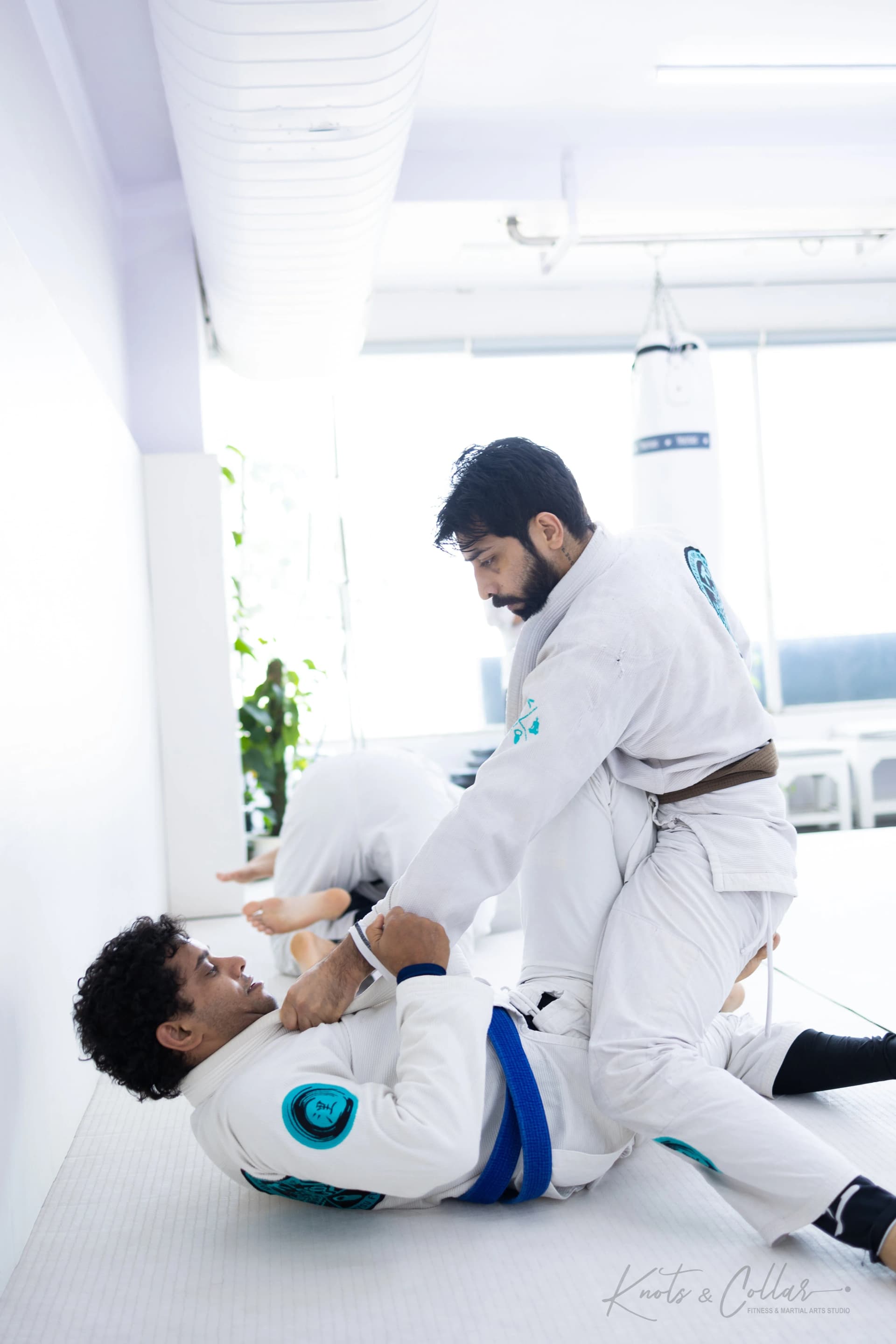 Private BJJ lesson at Knots &amp; Collar New Delhi studio