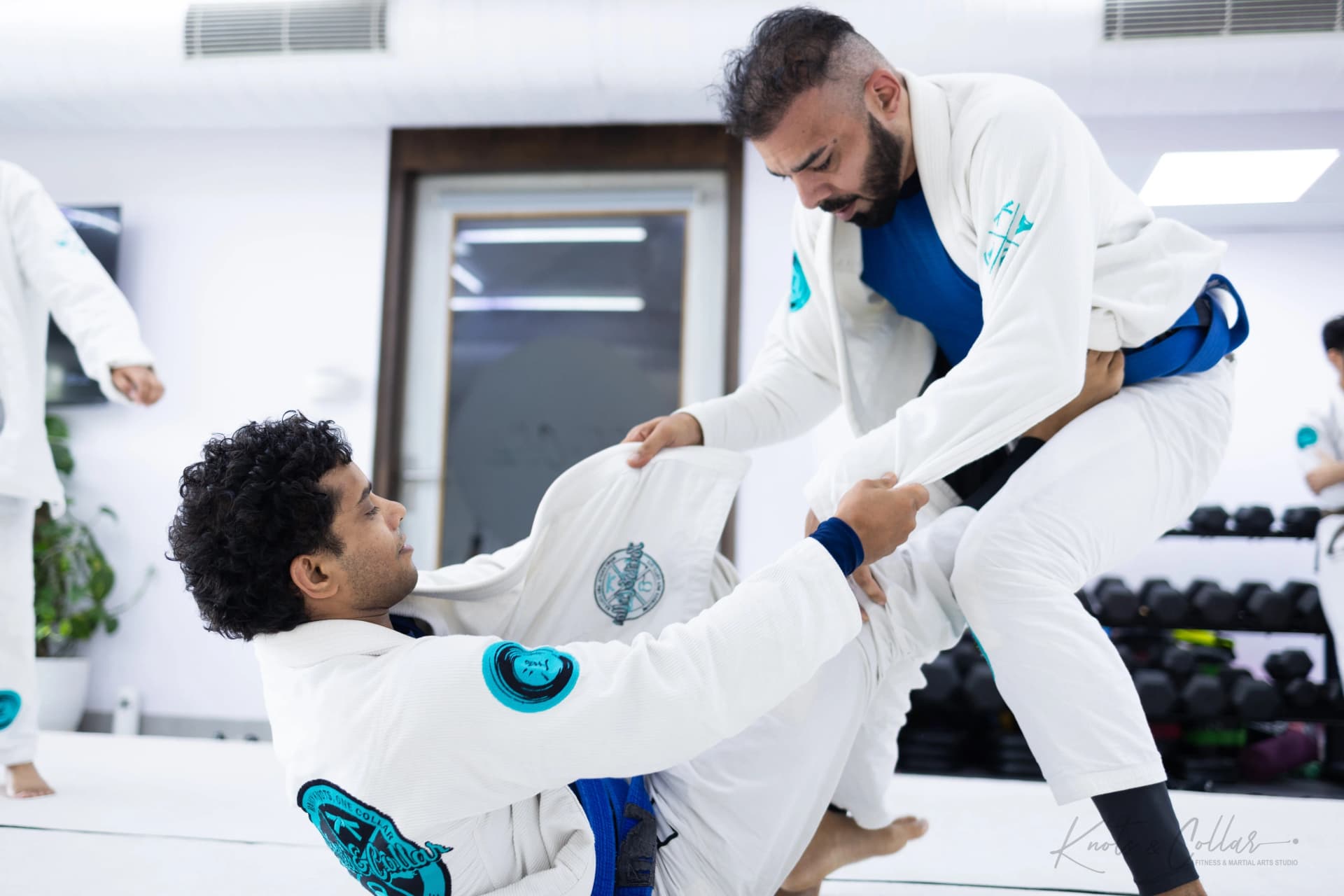A gi jiu-jitsu class at Knots & Collar, Defence Colony, New Delhi