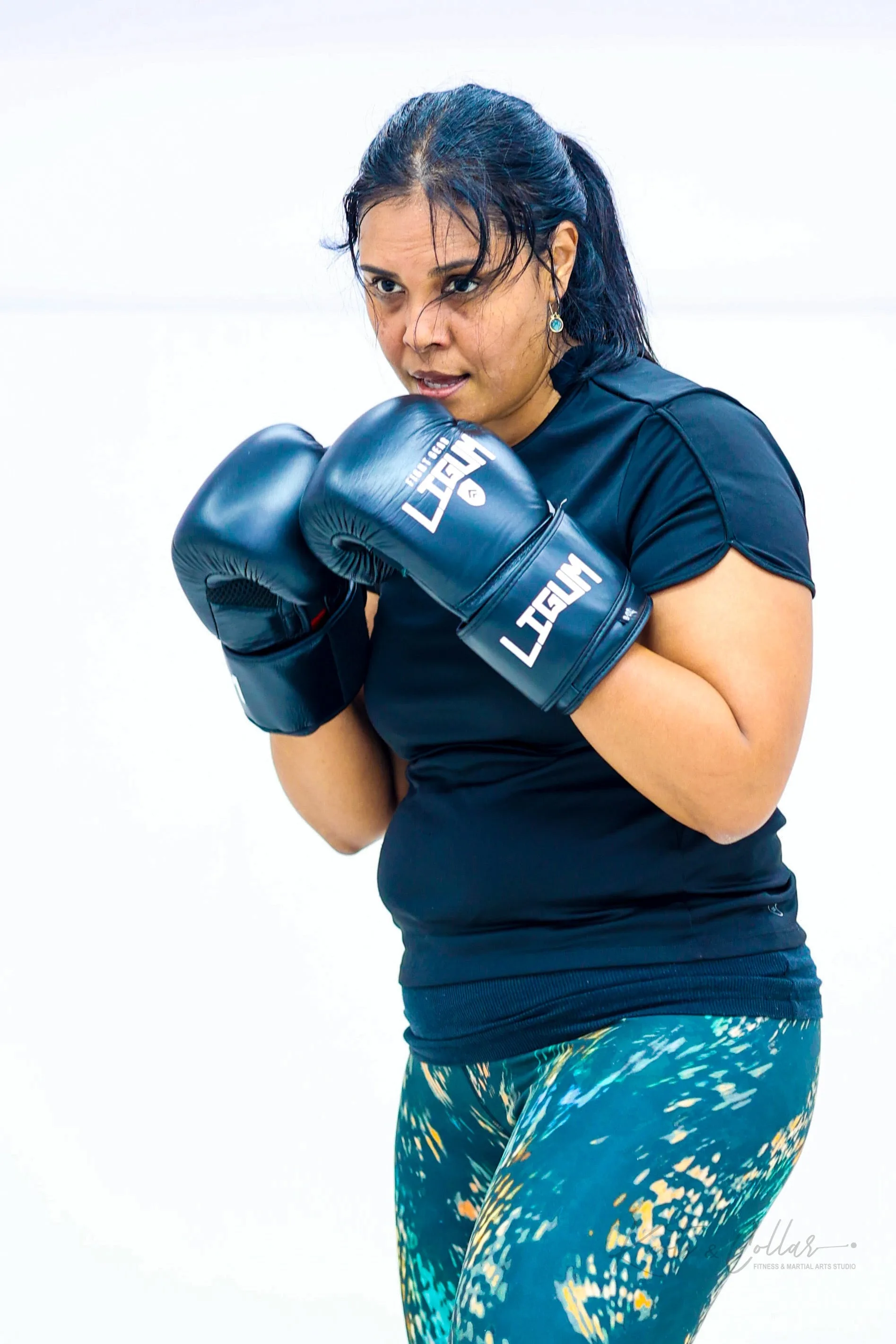Kickboxing training at Knots & Collar, Defence Colony, New Delhi