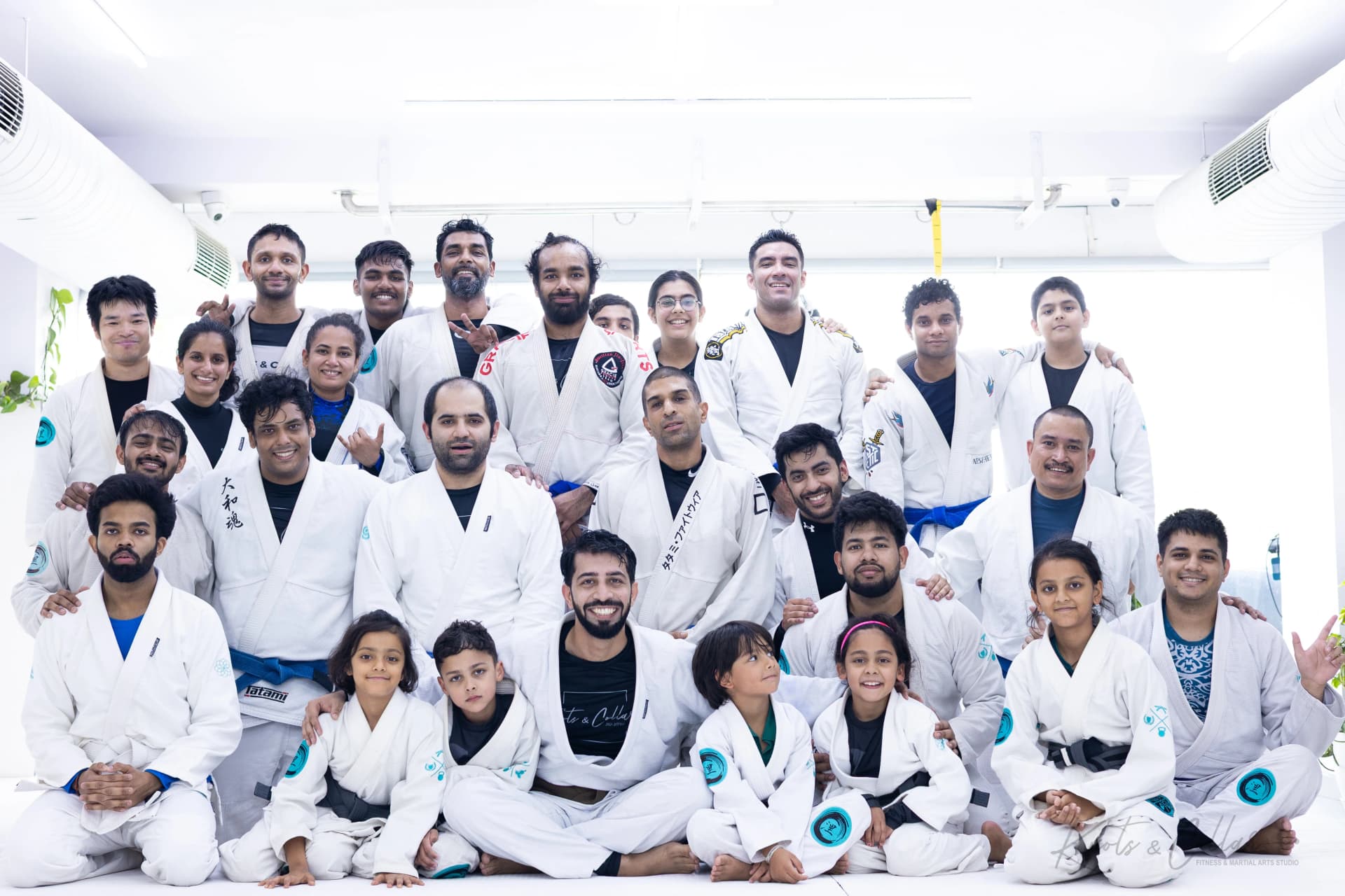The Knots & Collar community after class in Defence Colony, New Delhi