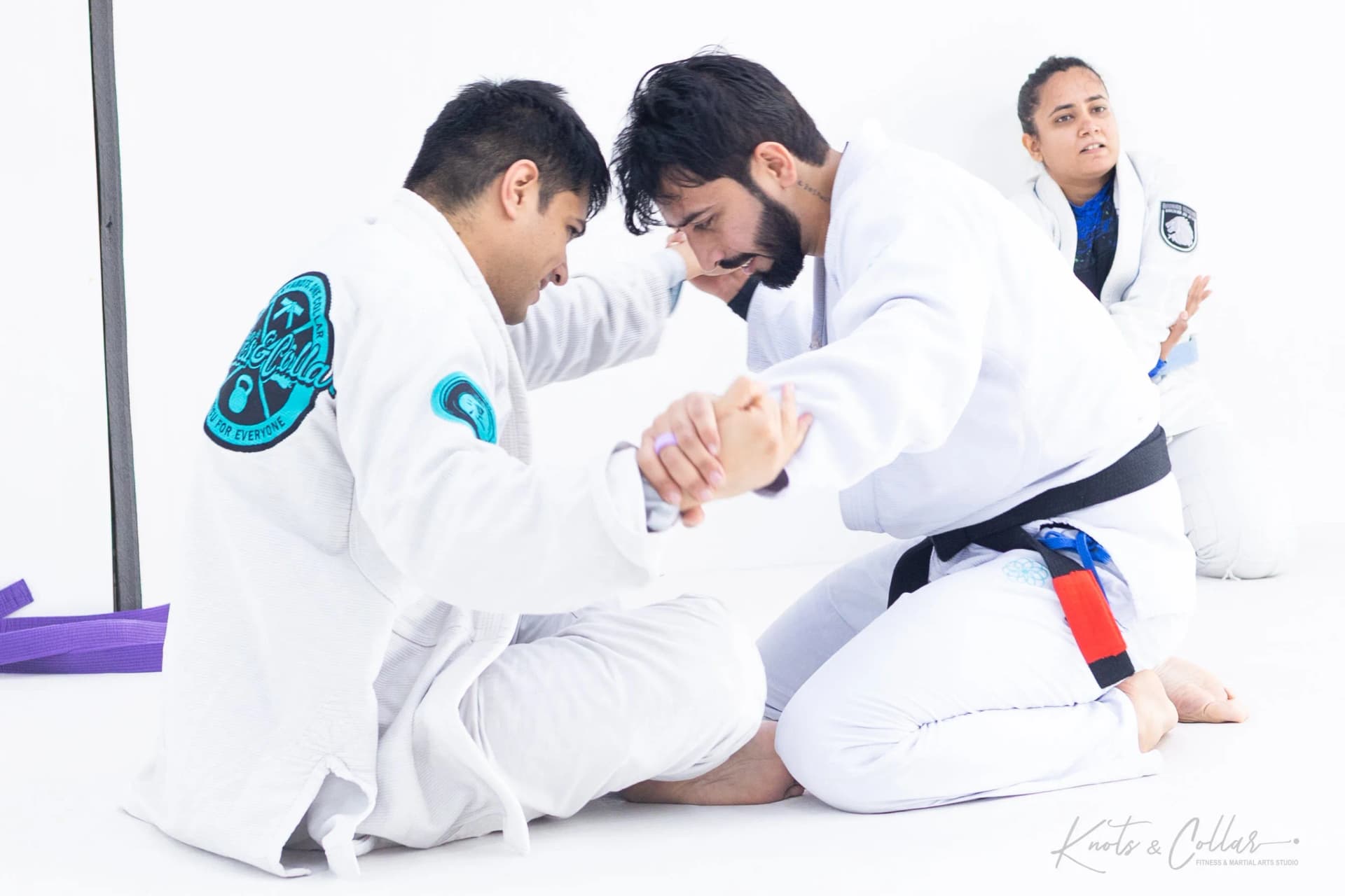 Professor Binish Sukhija BJJ black belt founder of Knots and Collar Defence Colony New Delhi
