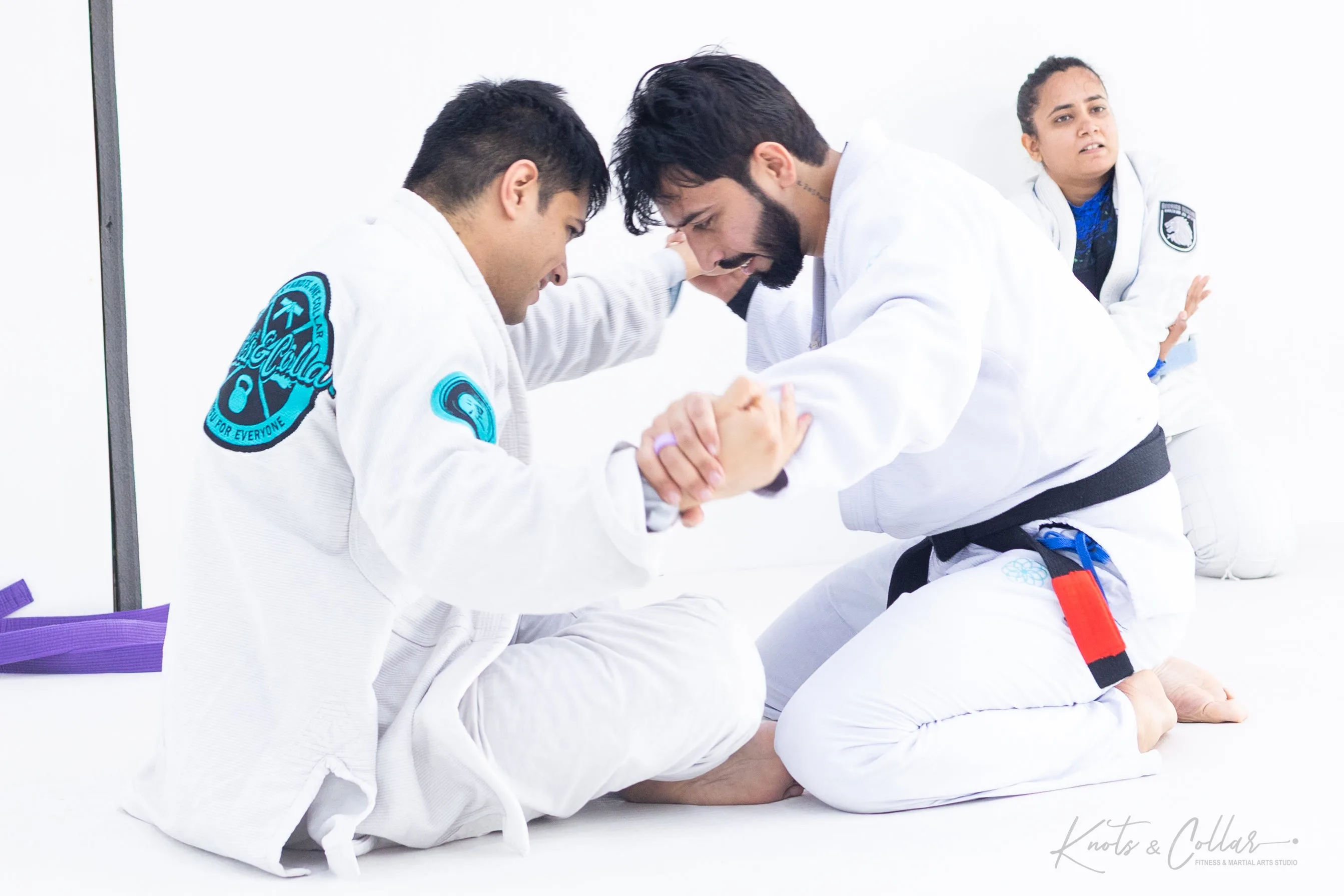 Professor Binish Sukhija BJJ black belt founder of Knots and Collar Defence Colony New Delhi